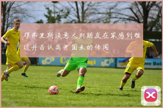 邓弗里斯谈意大利朋友在家感到难过并否认离开国米的传闻